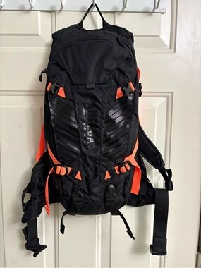 Camelbak Kudu 12 Black and Orange Hiking Backpack with Water Bladder